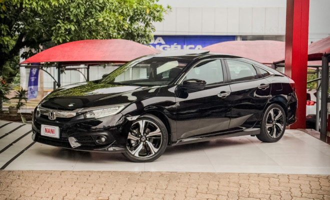 Honda Civic Sedan TOURING 1.5 Turbo 16V Aut.4p 2017 Flex