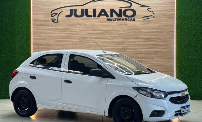 (REPASSE) GM - Chevrolet ONIX HATCH Joy 1.0 8V Flex 5p Mec. 2020 - 100% FINANCIADO