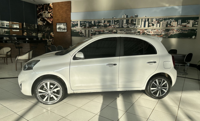 Nissan MARCH SL 1.6 16V FlexStart 5p Aut. 2018 Flex-0