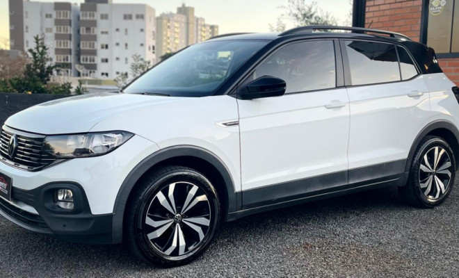 VW - VolksWagen T-Cross Comfor. 200 TSI 1.0 Flex 5p Aut. 2022 Flex-0