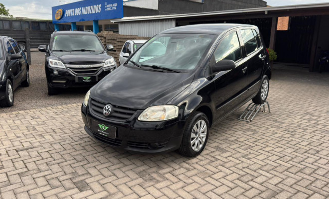VW - VolksWagen Fox Route 1.0 Mi Total Flex 8V 5p 2009 Flex-0