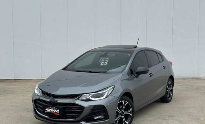 CRUZE SPORT RS 1.4 TURBO AUT. 2023 | ESPORTIVIDADE, ESTILO E TETO SOLAR!