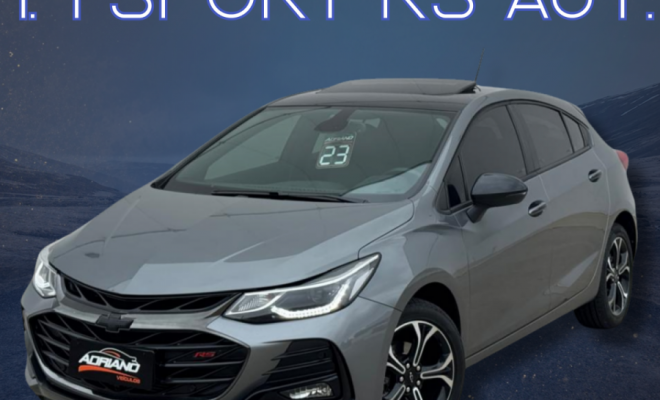 CRUZE SPORT RS 1.4 TURBO AUT. 2023 | ESPORTIVIDADE, ESTILO E TETO SOLAR!-18