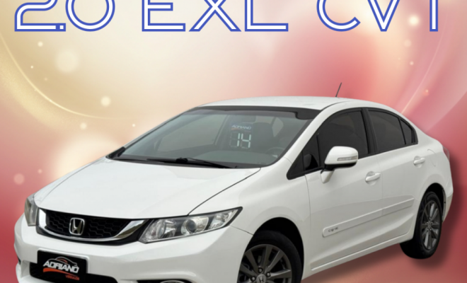 Honda Civic LXR 2.0 Aut. 2014 — Design, Conforto e Confiabilidade!-18
