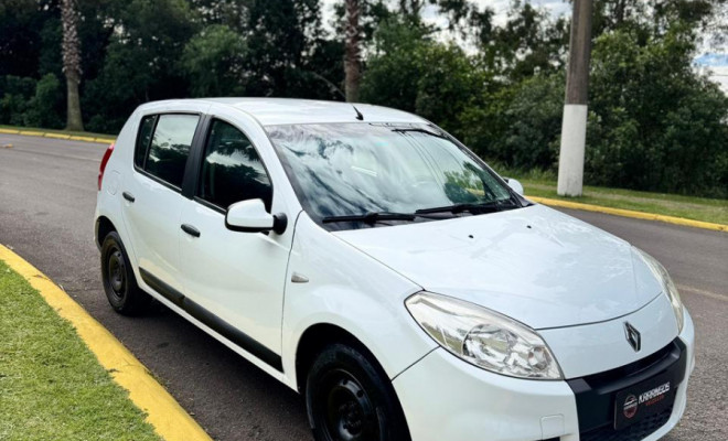 Renault SANDERO Expression Hi-Flex 1.0 16V 5p 2012 Flex-2