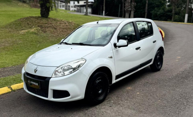 Renault SANDERO Expression Hi-Flex 1.0 16V 5p 2012 Flex-0