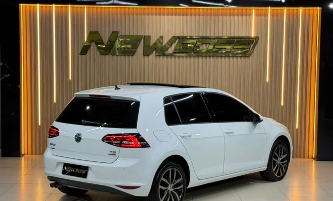 VW - VolksWagen Golf Highline 1.4 TSI 140cv Aut. 2014 Flex-0
