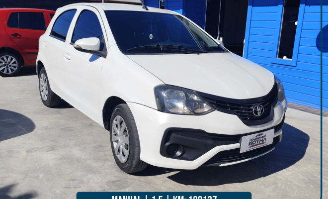 Toyota ETIOS X Plus 1.5 Flex 16V 5p Mec. 2020 Flex