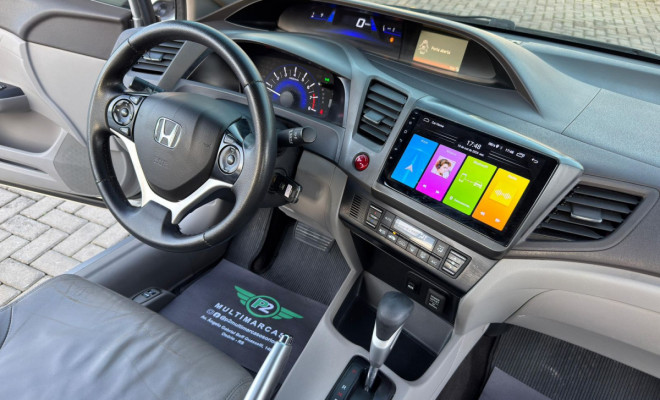 Honda Civic Sedan LXS 1.8/1.8 Flex 16V Aut. 4p 2014 Gasolina-5