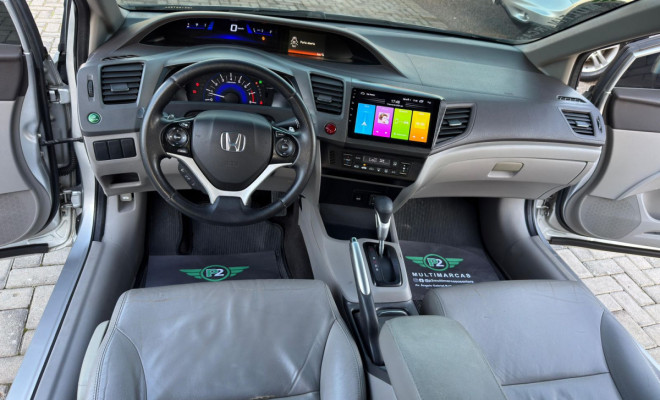 Honda Civic Sedan LXS 1.8/1.8 Flex 16V Aut. 4p 2014 Gasolina-4
