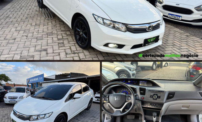 Honda Civic Sedan LXS 1.8/1.8 Flex 16V Aut. 4p 2014 Gasolina