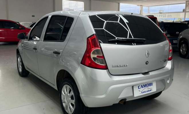 Renault SANDERO Authentique Hi-Flex 1.0 16V 5p 2010 Flex-4