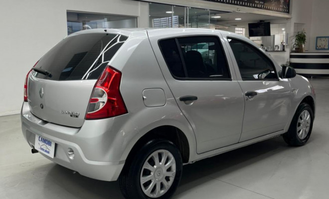 Renault SANDERO Authentique Hi-Flex 1.0 16V 5p 2010 Flex-6