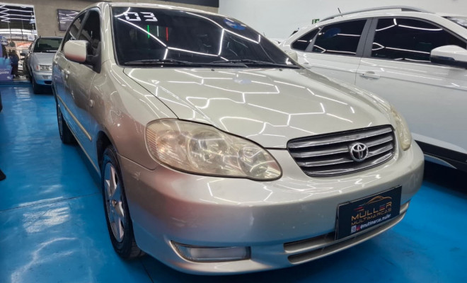 Toyota Corolla XEi 1.8 16V Mec. 2003 Gasolina