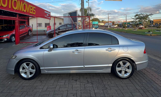Honda Civic Sedan LXS 1.8/1.8 Flex 16V Mec. 4p 2009 Flex-0
