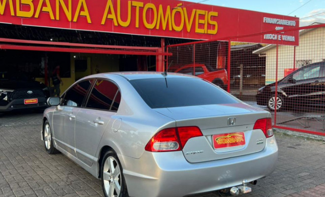 Honda Civic Sedan LXS 1.8/1.8 Flex 16V Mec. 4p 2009 Flex-1