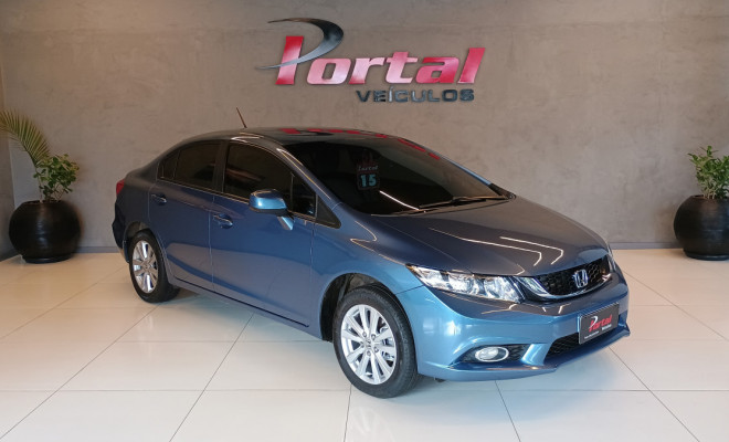 Honda Civic Sedan LXS 1.8/1.8 Flex 16V Aut. 4p 2015 Flex