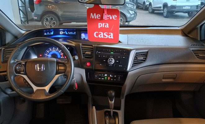 Honda Civic Sedan LXS 1.8/1.8 Flex 16V Aut. 4p 2015 Flex-6