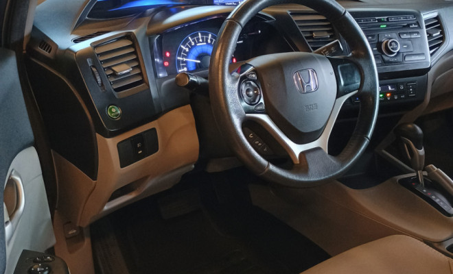 Honda Civic Sedan LXS 1.8/1.8 Flex 16V Aut. 4p 2015 Flex-7