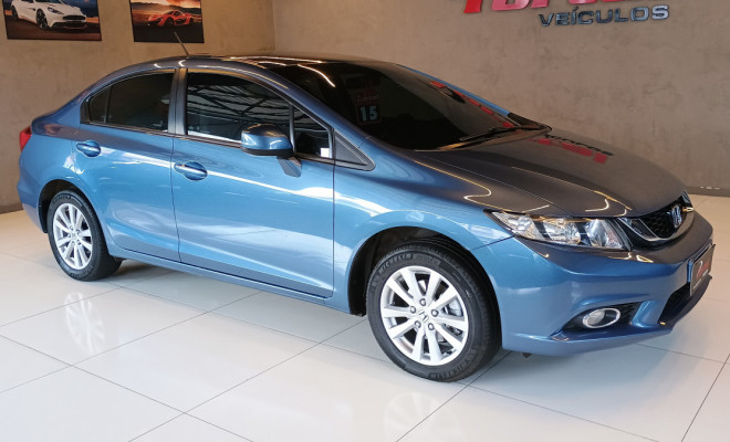 Honda Civic Sedan LXS 1.8/1.8 Flex 16V Aut. 4p 2015 Flex-0