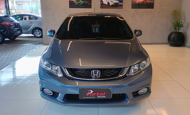 Honda Civic Sedan LXS 1.8/1.8 Flex 16V Aut. 4p 2015 Flex-1