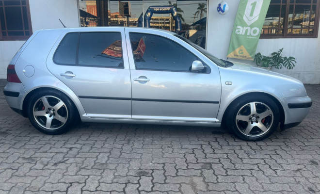 VW - VolksWagen Golf 1.6Mi/ 1.6Mi Gener./Black & Silver 2005 Gasolina-4