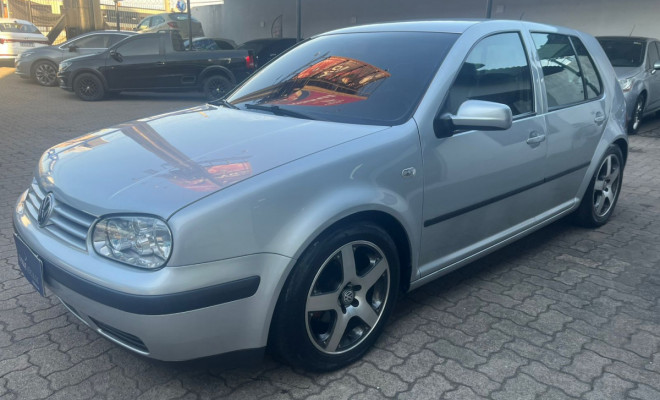 VW - VolksWagen Golf 1.6Mi/ 1.6Mi Gener./Black & Silver 2005 Gasolina