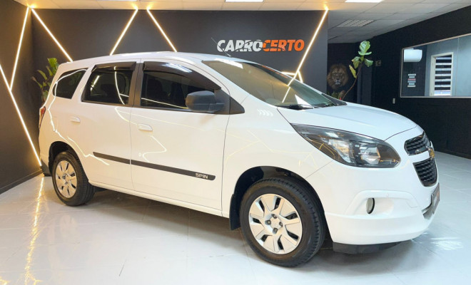 GM - Chevrolet SPIN LT 1.8 Mec. 2017 Flex      REVISÕES EM DIA-0