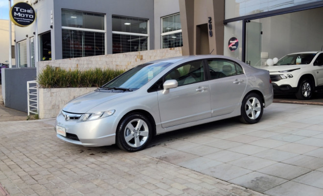 Honda Civic Sedan LXS 1.8/1.8 Flex 16V Aut. 4p 2008 Flex-0