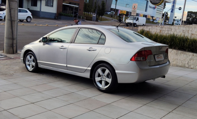 Honda Civic Sedan LXS 1.8/1.8 Flex 16V Aut. 4p 2008 Flex-2