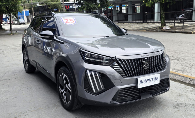 Peugeot 2008 GT Turbo 200 2025 | Teto Solar | Garantia de Fábrica