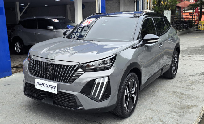 Peugeot 2008 GT Turbo 200 2025 | Teto Solar | Garantia de Fábrica-1