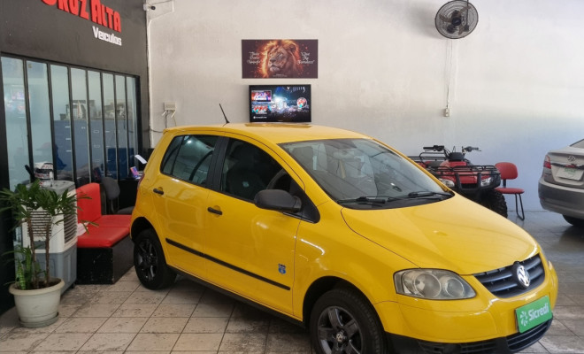 VW - VolksWagen Fox Route 1.0 Mi Total Flex 8V 5p 2008 Flex-0