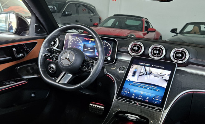Mercedes-Benz C-300 AMG Line 2.0 TB Aut. (Híbrido) 2023 Híbrido-7
