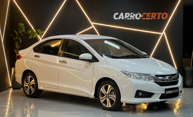 Honda CITY Sedan EX 1.5  Aut. 2015 Flex  Desempenho e Conforto