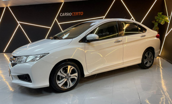 Honda CITY Sedan EX 1.5  Aut. 2015 Flex  Desempenho e Conforto-1