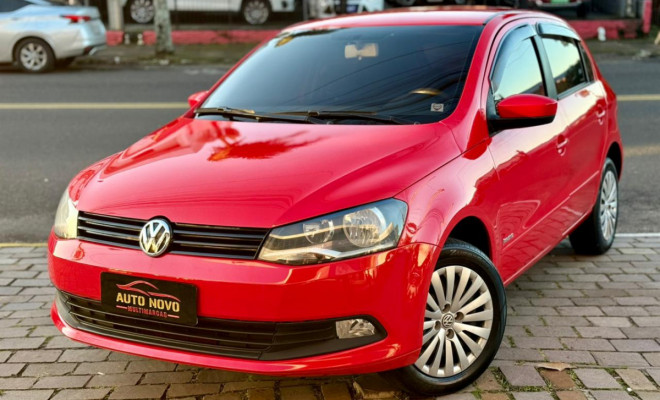 VW - VolksWagen Gol (novo) 1.0 Mi Total Flex 8V 4p 2014 Flex-0