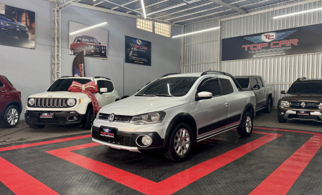 VW - VolksWagen Saveiro CROSS 1.6 T.Flex 16V CD 2015 Flex-1