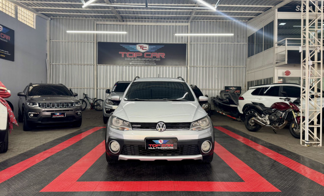 VW - VolksWagen Saveiro CROSS 1.6 T.Flex 16V CD 2015 Flex-0