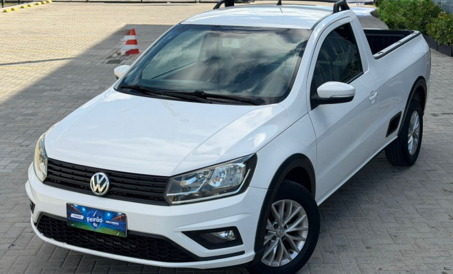 VW - VolksWagen Saveiro Trendline 1.6 T.Flex 8V 2018 Flex