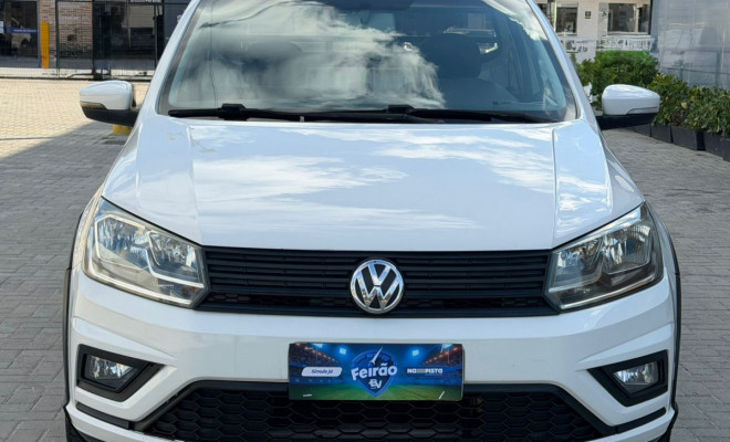 VW - VolksWagen Saveiro Trendline 1.6 T.Flex 8V 2018 Flex-0