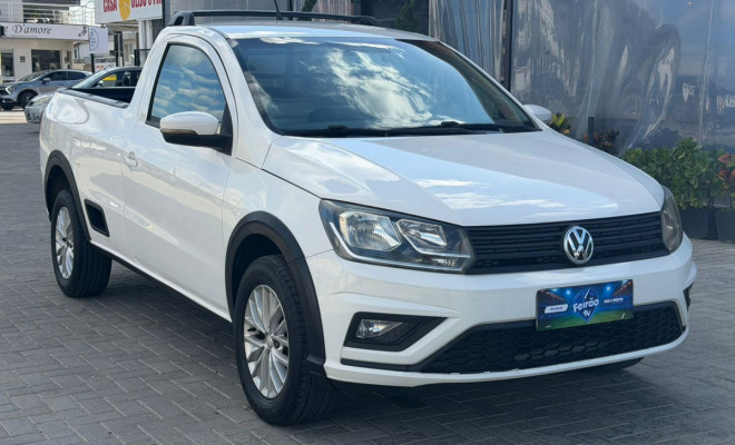 VW - VolksWagen Saveiro Trendline 1.6 T.Flex 8V 2018 Flex-1