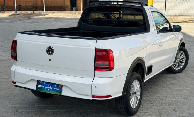 VW - VolksWagen Saveiro Trendline 1.6 T.Flex 8V 2018 Flex-4