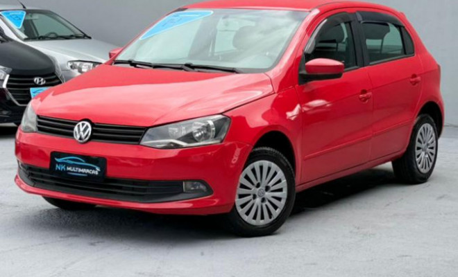 VW - VolksWagen Gol (novo) 1.0 Mi Total Flex 8V 4p 2014 Flex-1