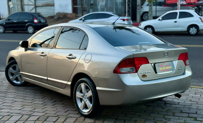 Honda Civic Sedan LXS 1.8/1.8 Flex 16V Aut. 4p 2008 Flex-2