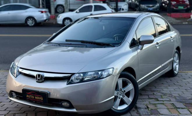 Honda Civic Sedan LXS 1.8/1.8 Flex 16V Aut. 4p 2008 Flex-0