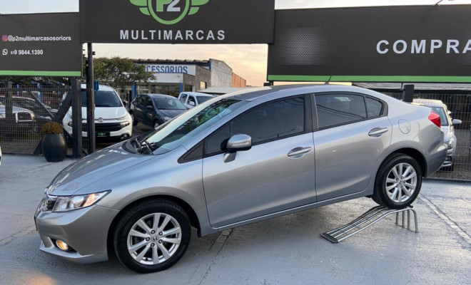Honda Civic Sedan LXR 2.0 Flexone 16V Aut. 4p 2014 Flex-16