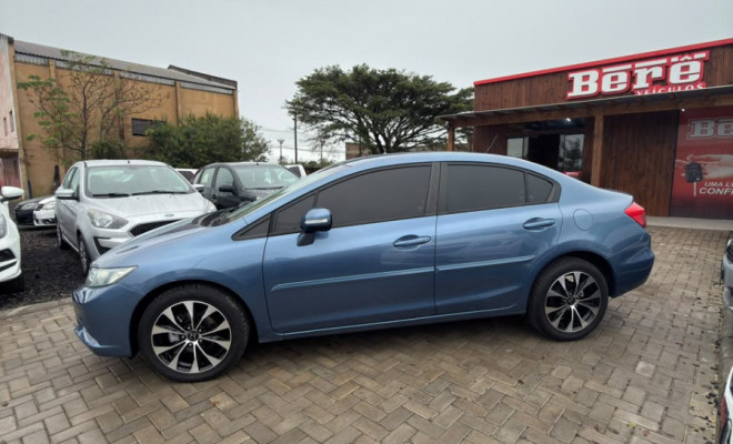 Honda Civic Sedan LXS 1.8/1.8 Flex 16V Aut. 4p 2015 Flex-0