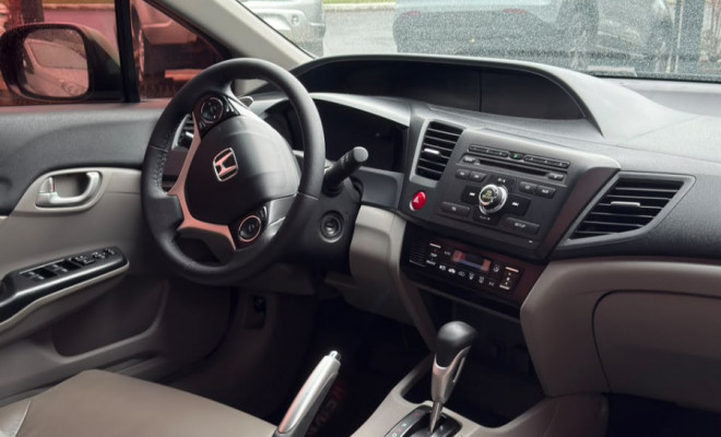 Honda Civic Sedan LXS 1.8/1.8 Flex 16V Aut. 4p 2015 Flex-3