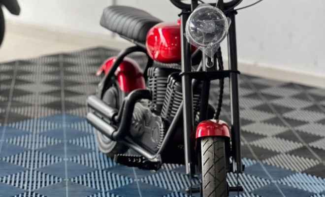 ALMADA Moto elétrica chopper infantil 2026 Elétrico-0